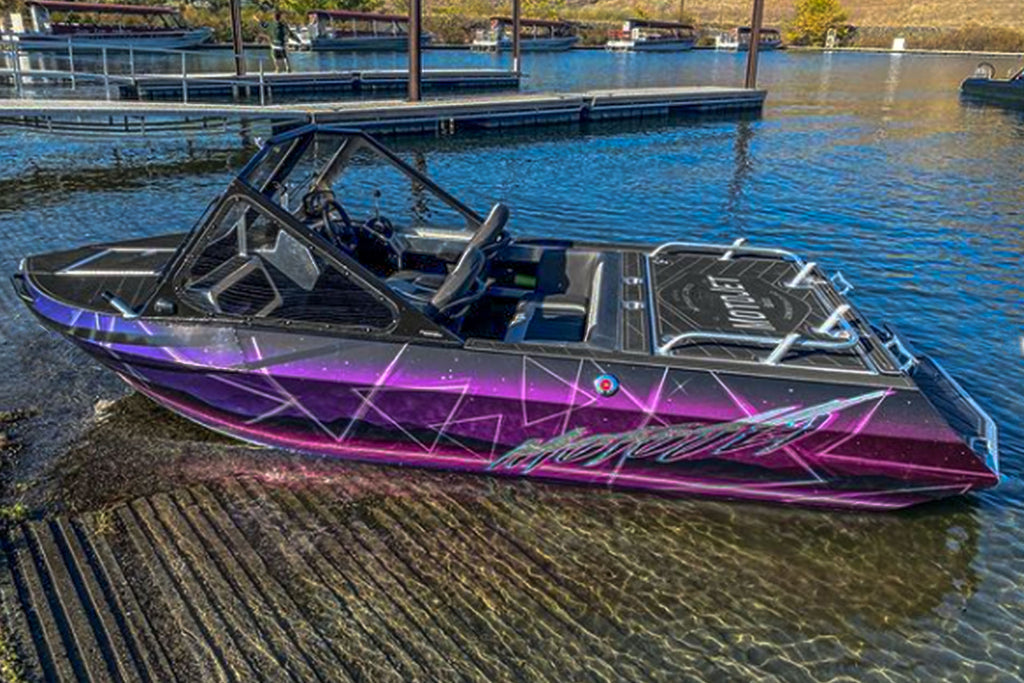 Dynamic Designs - MotoJet Custom Retro Boat Vinyl Wrap