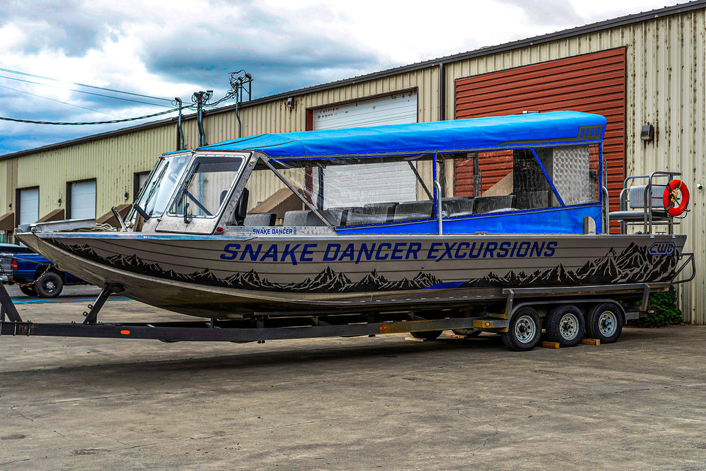 Dynamic Designs - Snake Dancer Excursions Boat Graphics